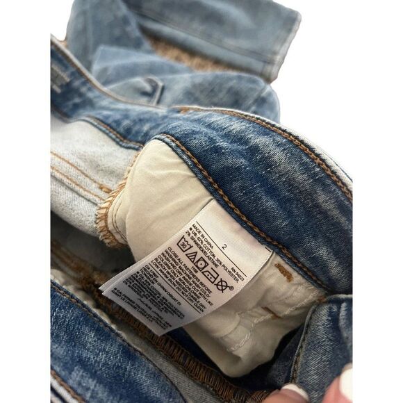 Old navy skinny jeans size 2 high rise rockstar blue - Picture 4 of 5